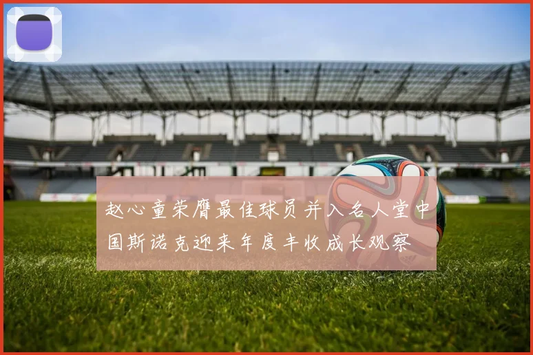 赵心童荣膺最佳球员并入名人堂中国斯诺克迎来年度丰收成长观察